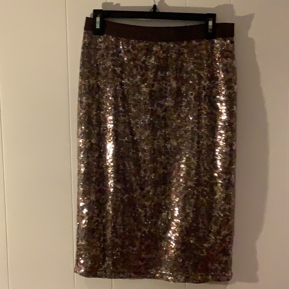 Isaacmizrahi Sequin Skirt - Size Xs - image 1